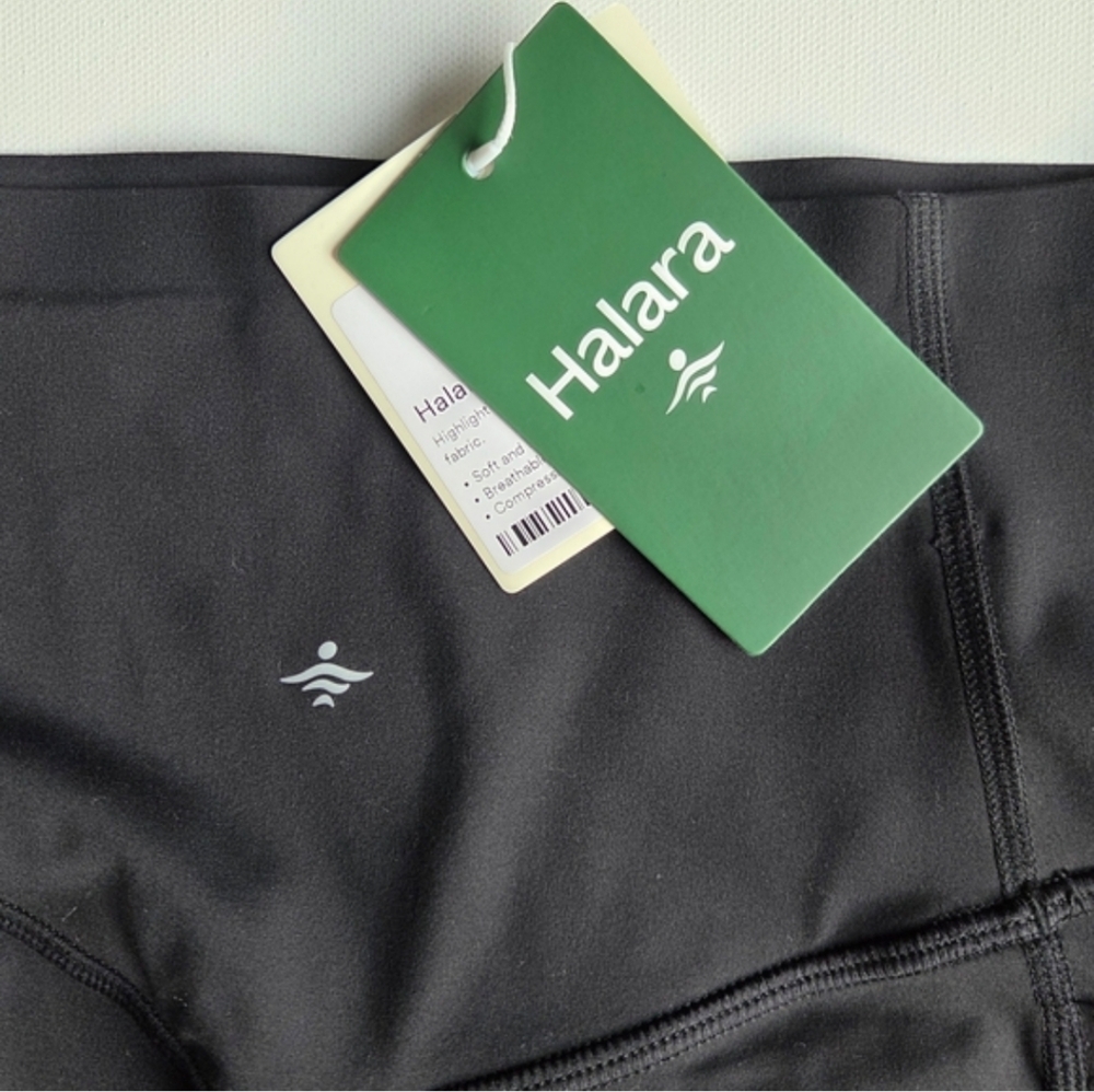 NWT- Halara Black UltraSculpt High-Waisted 7/8 Pocket Legging Women's Size Small - Picture 12 of 13
